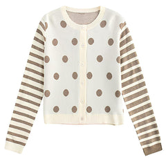 Gossip Team Polka Dot Cardigan