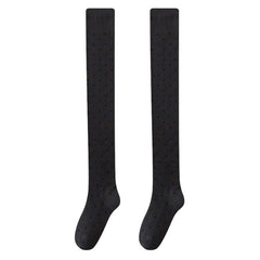 Polka Dot Over-the-Knee Stockings