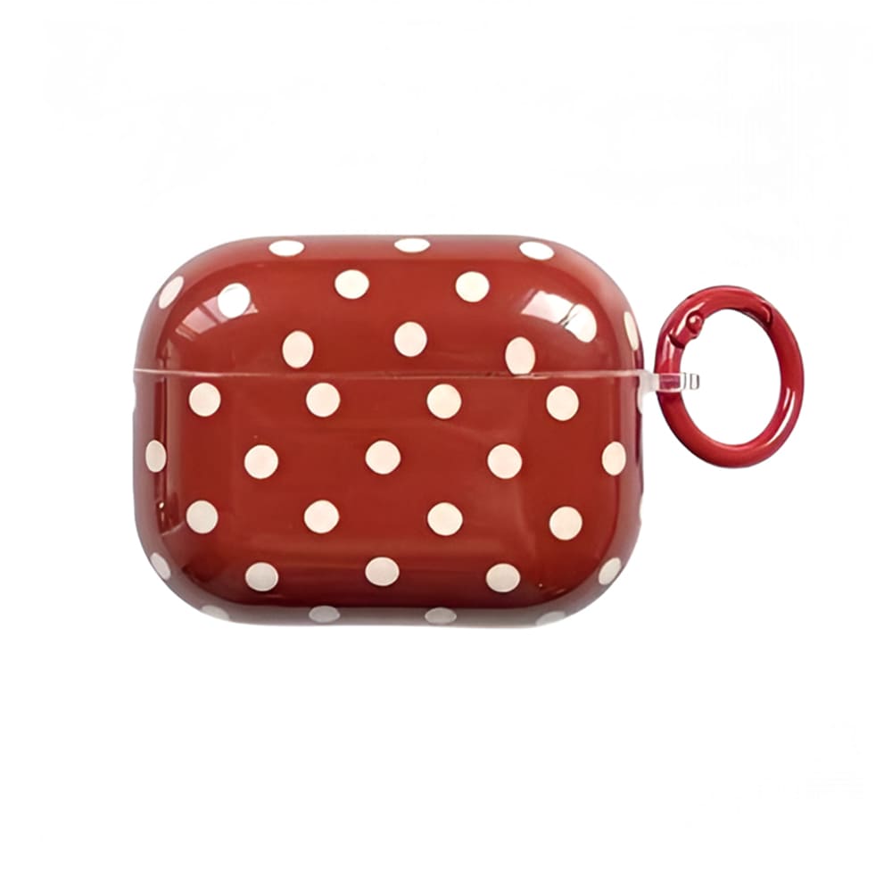 Polka Dot Pattern Airpods Case