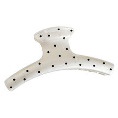 Polka Dot Pattern Hair Claw Clips