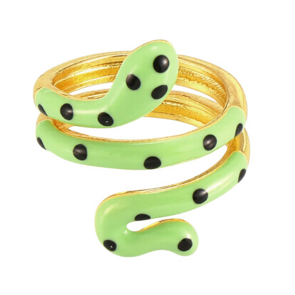 Polka Dot Snake Ring