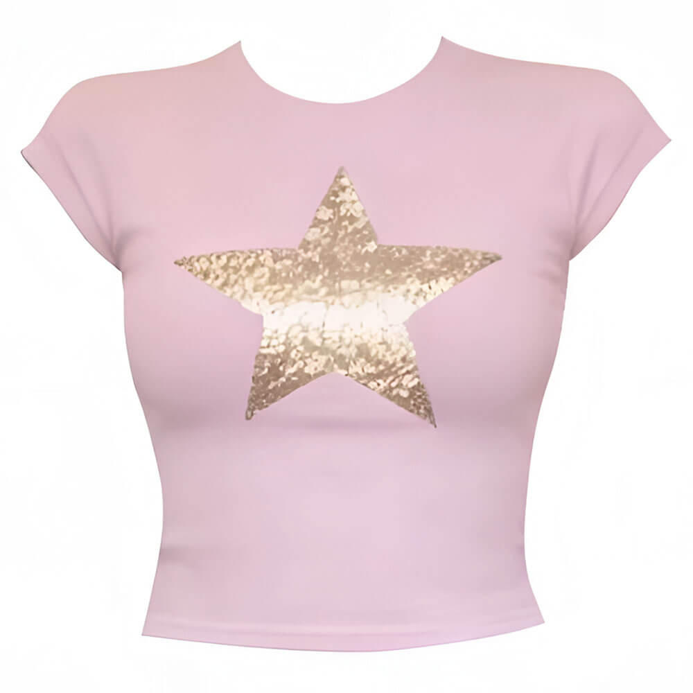 Pop Star Y2K Baby Tee