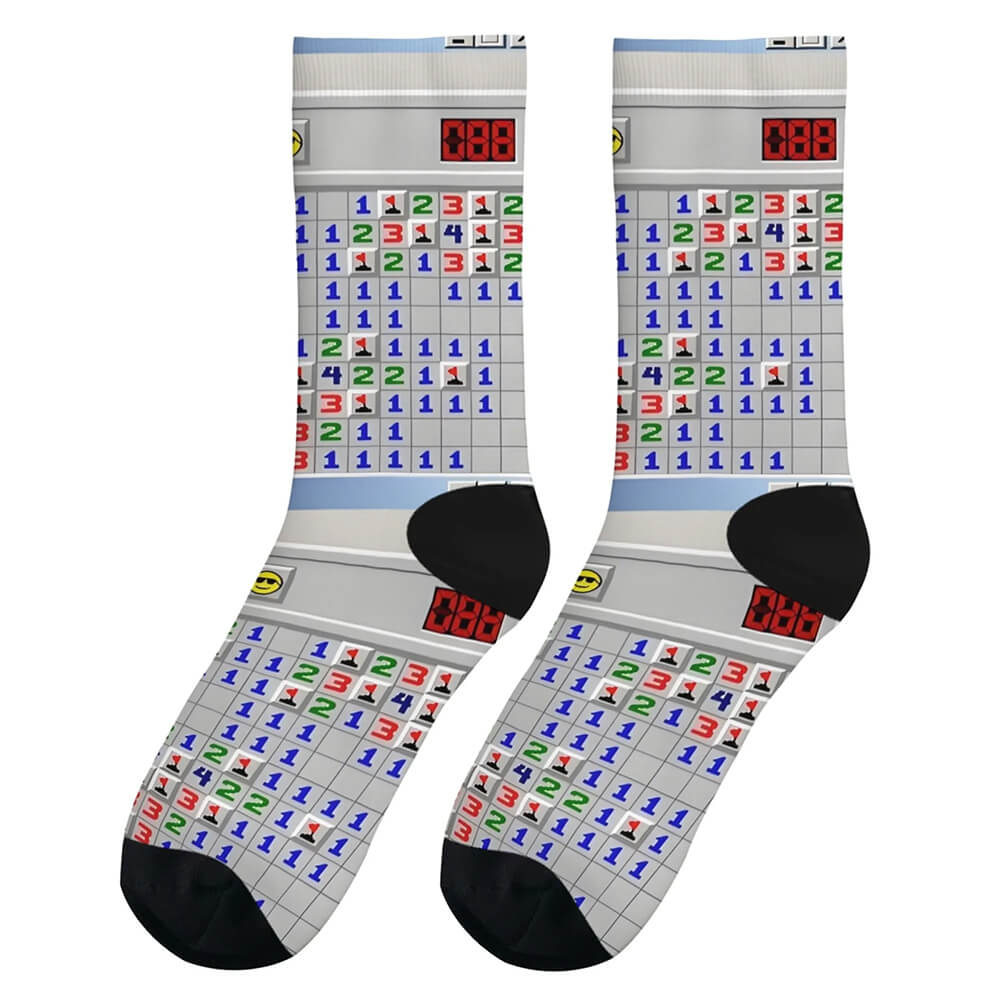 Retro Gaming Crew Socks
