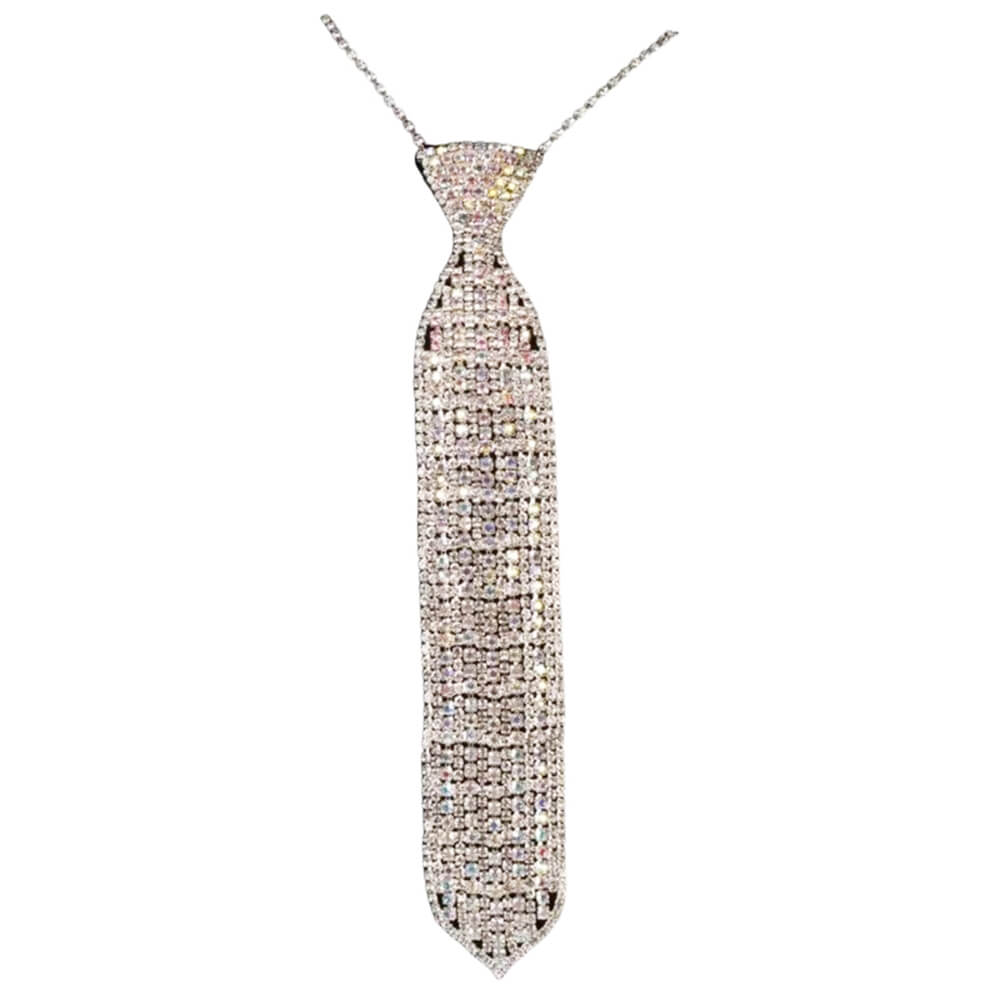 Rhinestone Neck Tie