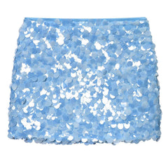 Young & Single Sequin Mini Skirt