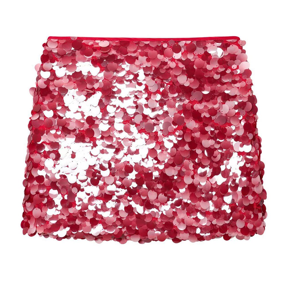 Young & Single Sequin Mini Skirt