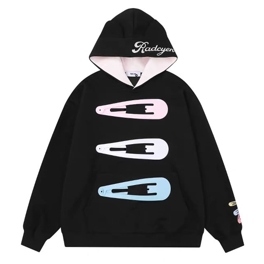 Snap Clip Oversized Hoodie