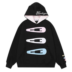 Snap Clip Oversized Hoodie