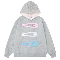 Snap Clip Oversized Hoodie