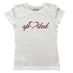 Spoiled Heart Y2K Baby Tee