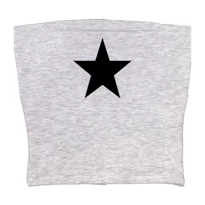 Star Girl Aesthetic Tube Top
