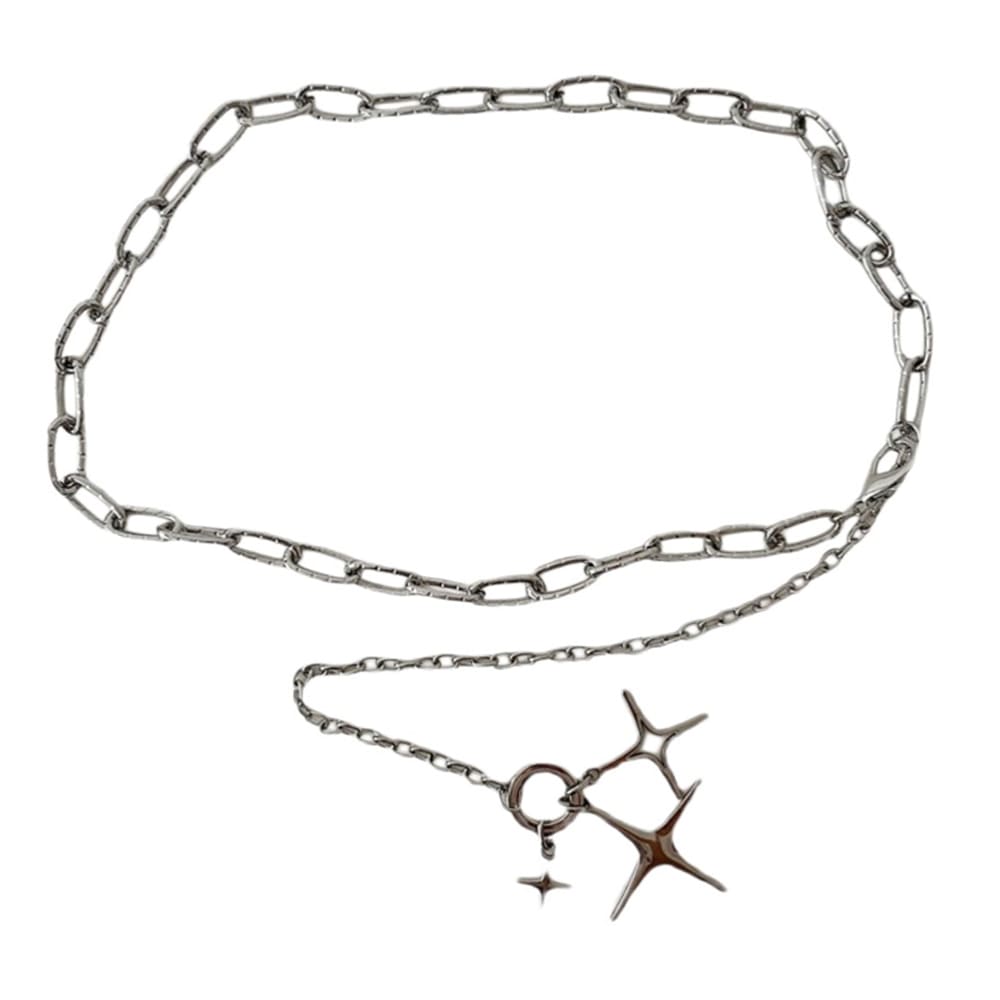 Star Pendant Chain Belt