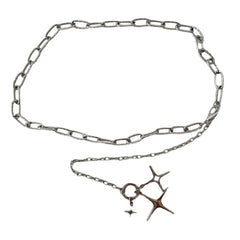 Star Pendant Chain Belt