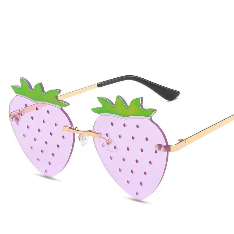 Strawberry Shaped Sunglasses