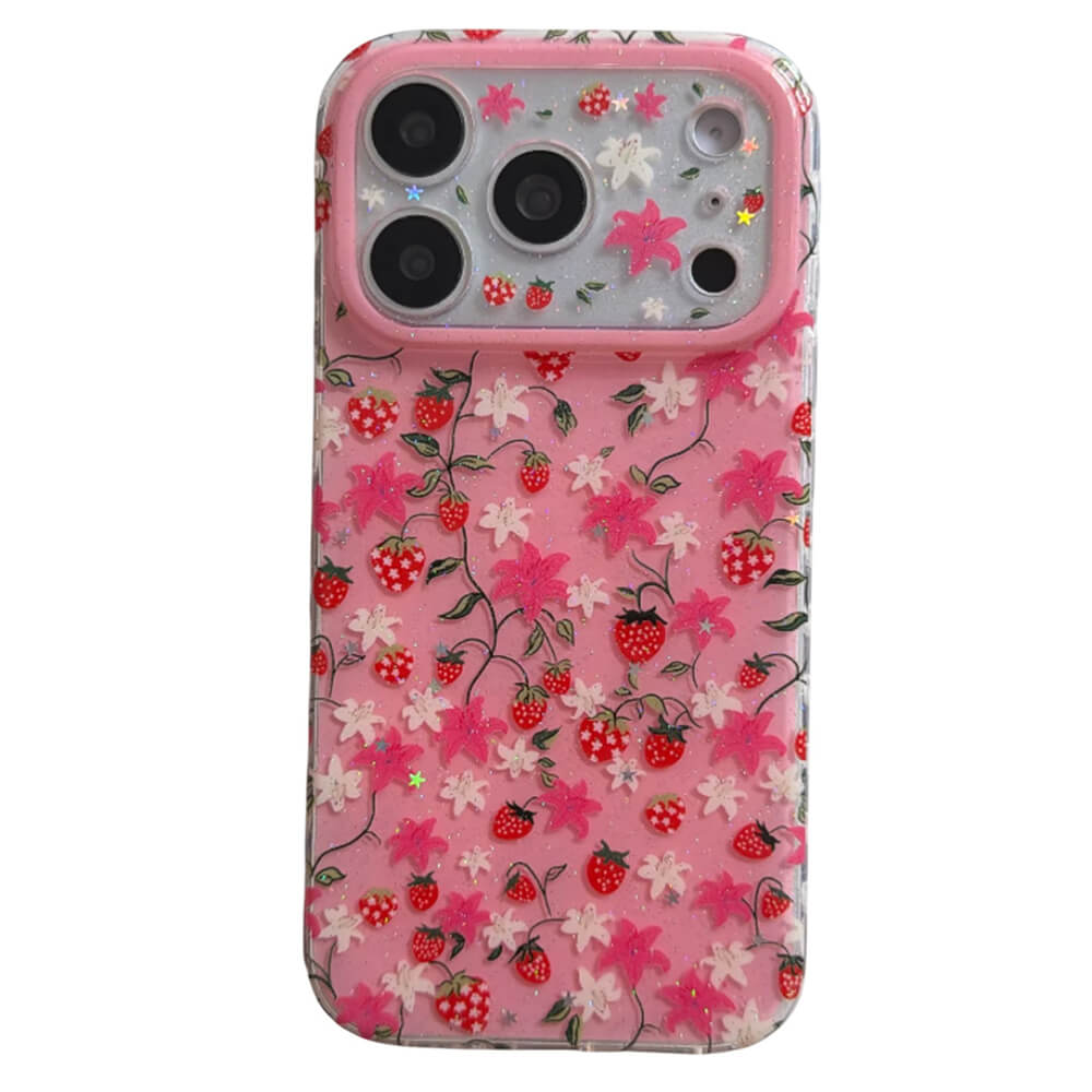 Strawberry Fields Aesthetic iPhone Case