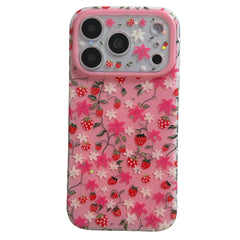 Strawberry Fields Aesthetic iPhone Case