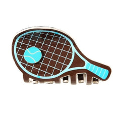 Tennis Racket Hair Claw