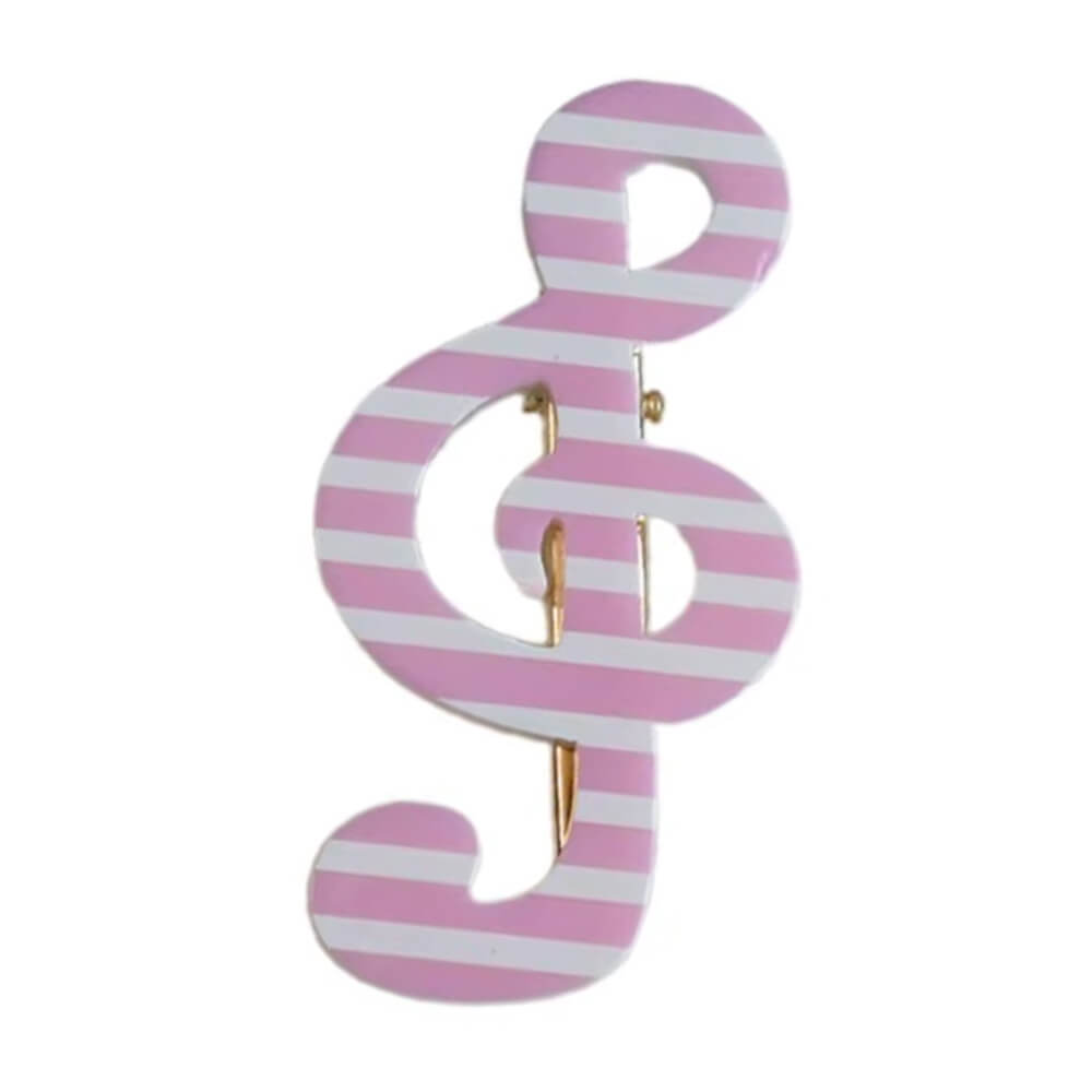 Treble Clef Hair Clip