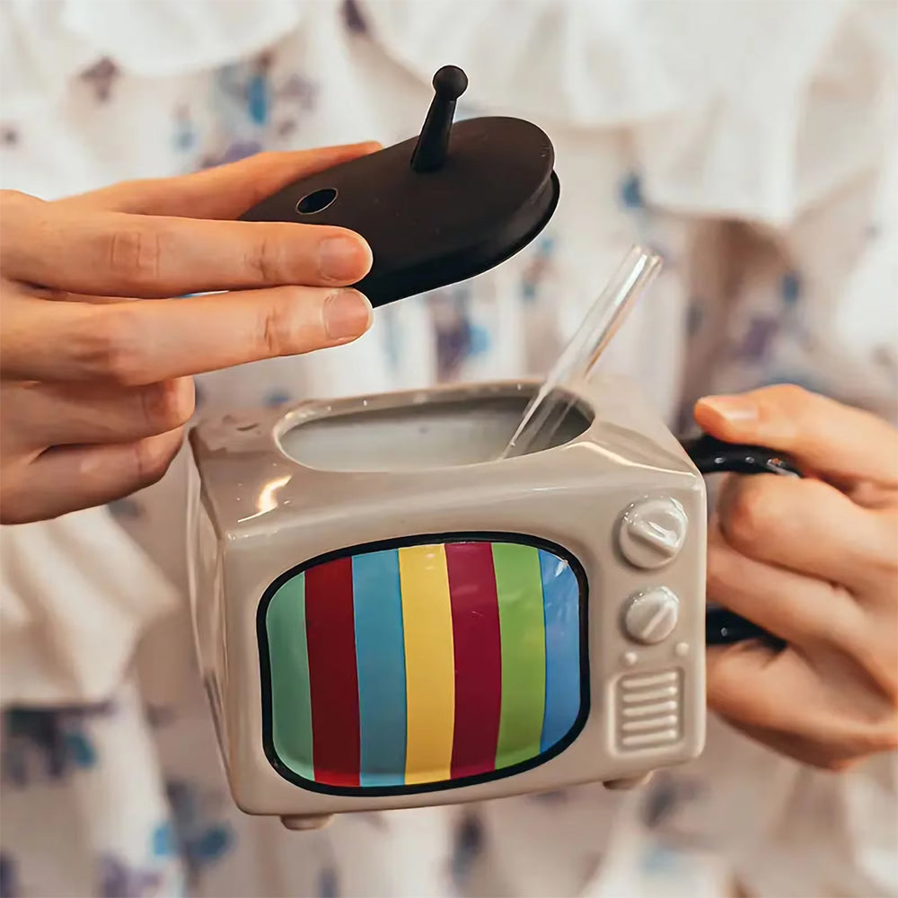 Vintage TV Ceramic Mug