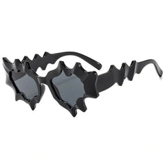 Whimsical Wavy Frame Sunglasses