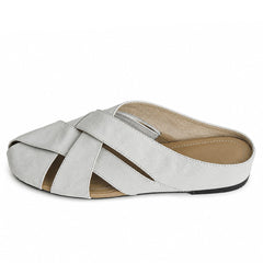 Riviera Morning Woven Slide Sandals