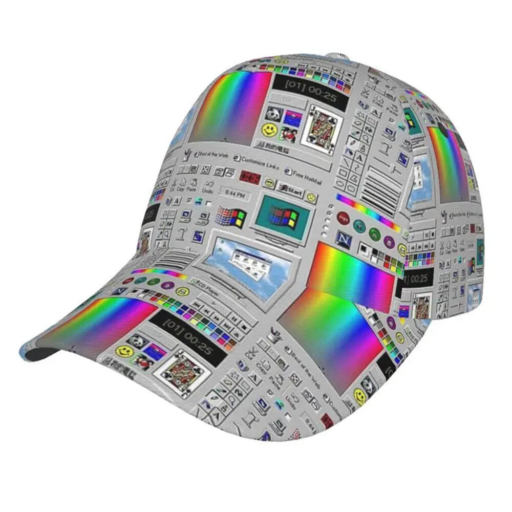 Windows XP Aesthetic Baseball Cap