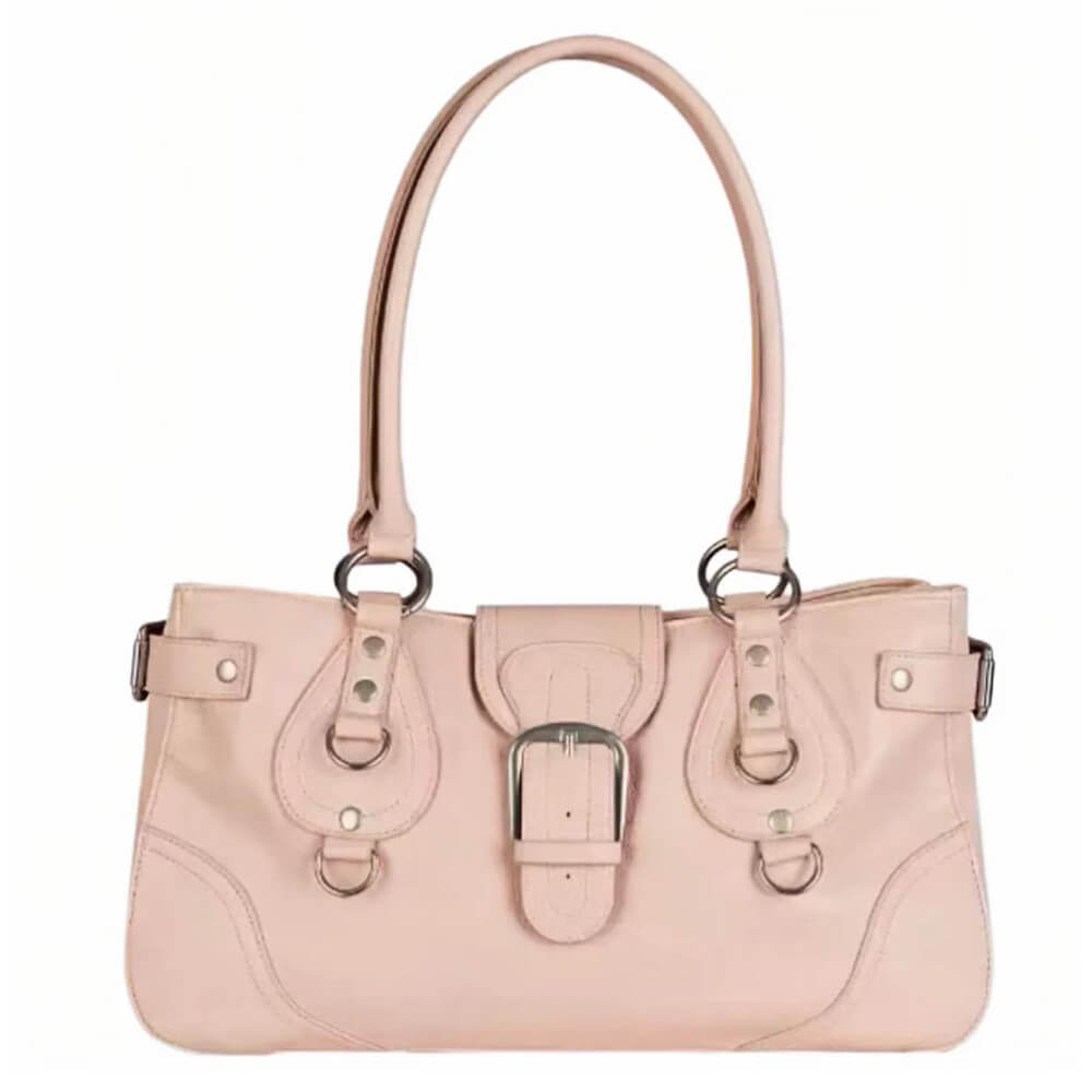 Zero Apologies Buckle Shoulder Bag