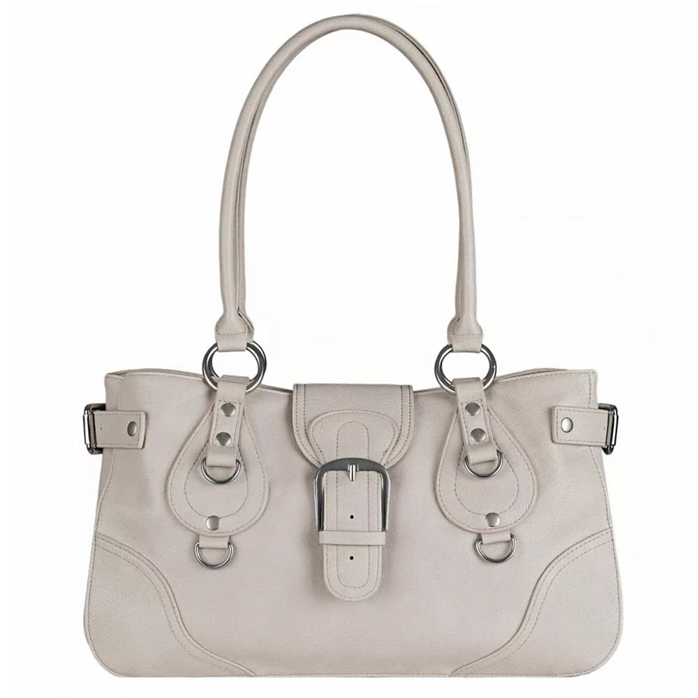 Zero Apologies Buckle Shoulder Bag