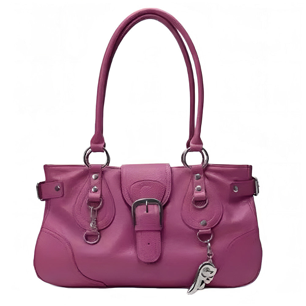 Zero Apologies Buckle Shoulder Bag