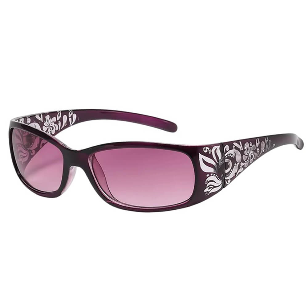 Y2K Diva Floral Sunglasses