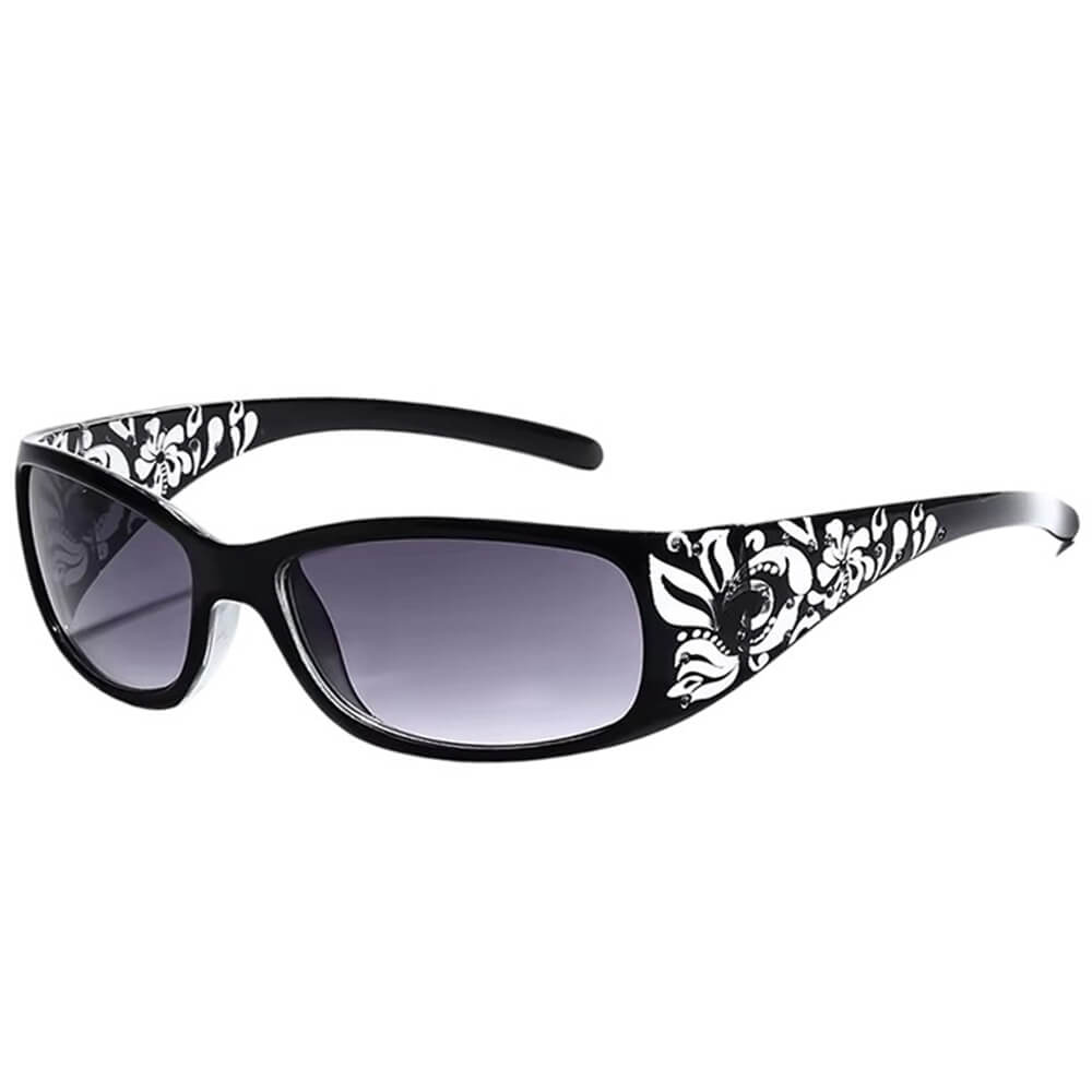 Y2K Diva Floral Sunglasses