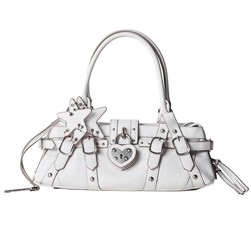 Famous Offline Heart Lock Shoulder Bag