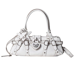Famous Offline Heart Lock Shoulder Bag