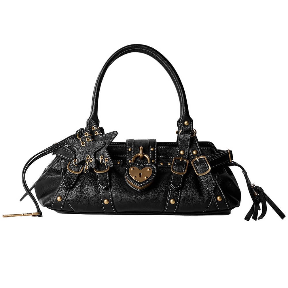 Famous Offline Heart Lock Shoulder Bag