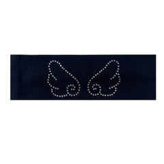 Y2K Rhinestone Angel Wings Headband