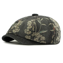 Y2K Aesthetic Floral Denim Cap