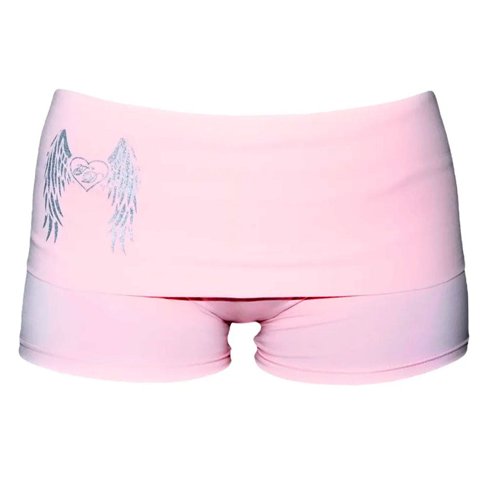 Y2K Angel Wings Shorts