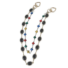 Y2K Colorful Gem Jeans Chain
