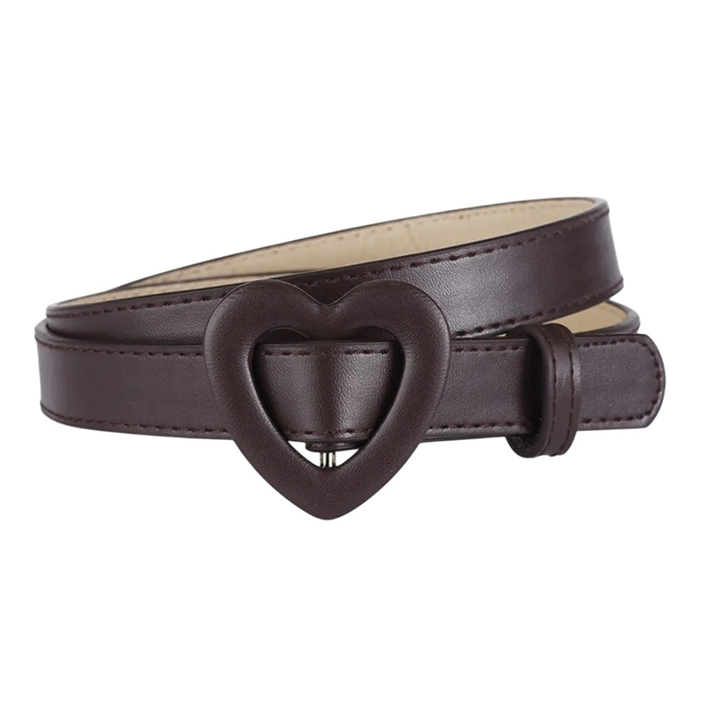 Y2K Diva Heart Buckle Belt
