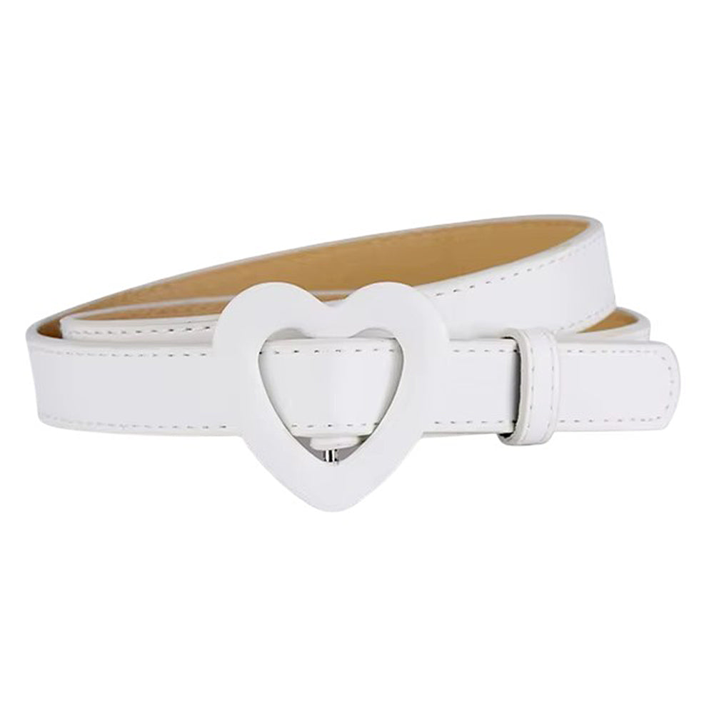 Y2K Diva Heart Buckle Belt