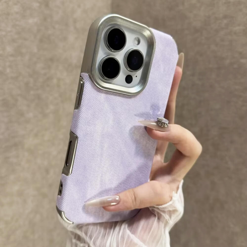 Y2K Jean Texture iPhone Case