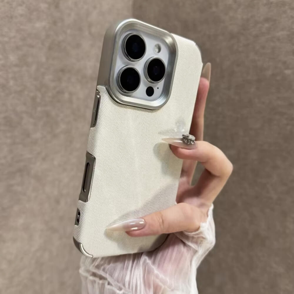 Y2K Jean Texture iPhone Case