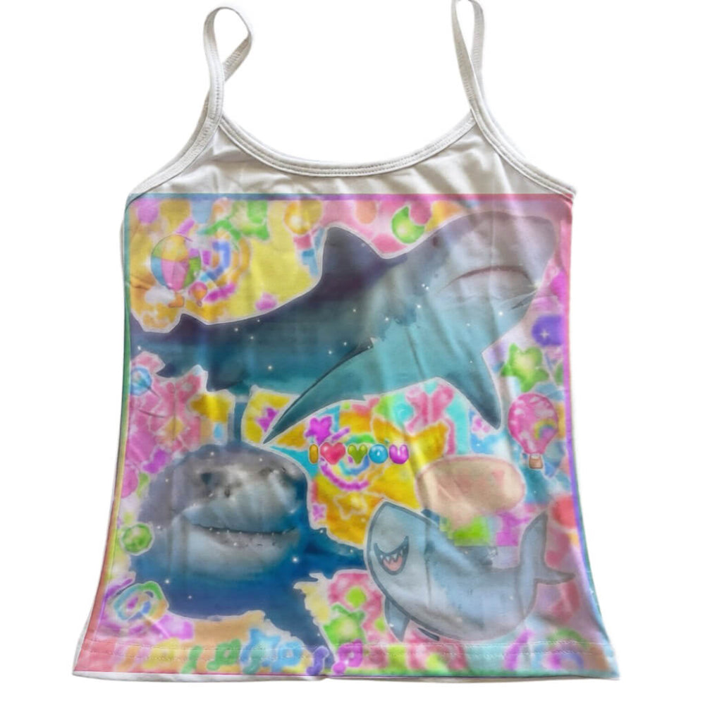 Y2K Shark Tank Top