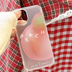 You're A Peach iPhone Case